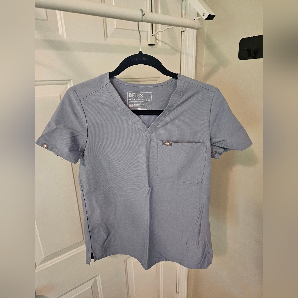 Figs Limited Edition Space Grey Catarina Scrub Top - XS